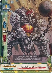 Image for Steel Head, Helmet Bear (Cyber Ninja Squad) (BT02/0096EN) - Future Card BuddyFight