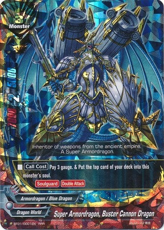 Image for Super Armordragon, Buster Cannon Dragon (Dragon Chief) (BT01/0001EN) - Future Card BuddyFight