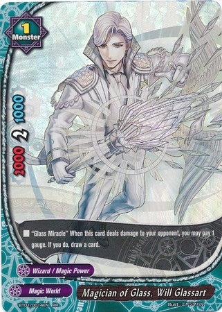 Image for Magician of Glass, Will Glassart (Dragon Chief) (BT01/0014EN) - Future Card BuddyFight