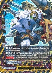 Image for Armorknight Cerberus (SP) (Dragon Chief) (BT01/S011EN) - Future Card BuddyFight