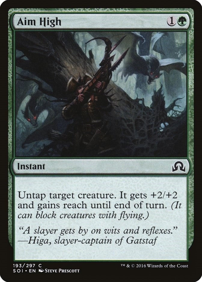 Image for Aim High (Shadows over Innistrad) (193) - Magic: The Gathering