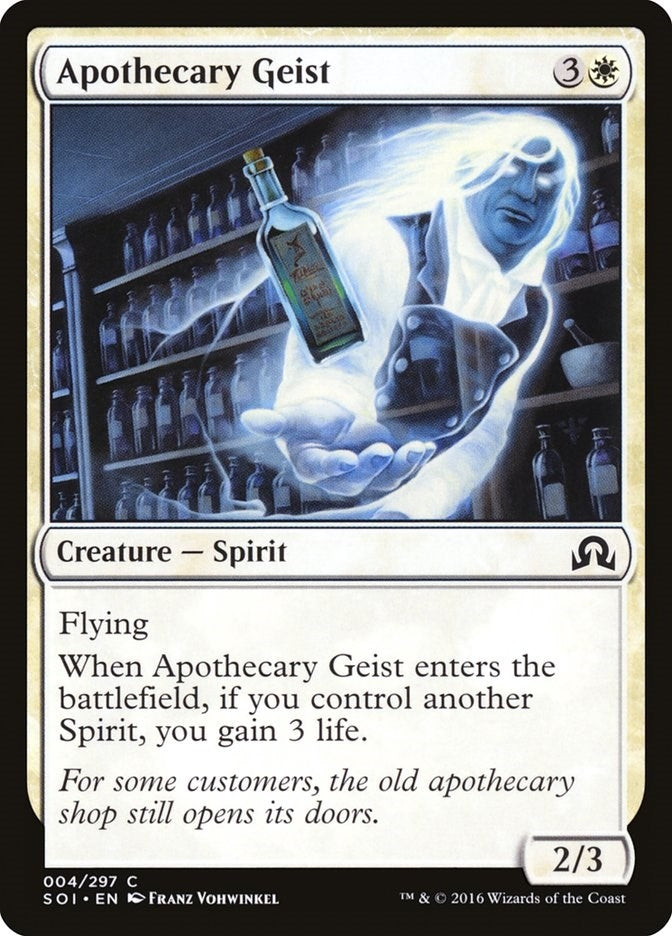 Image for Apothecary Geist (Shadows over Innistrad) (4) - Magic: The Gathering