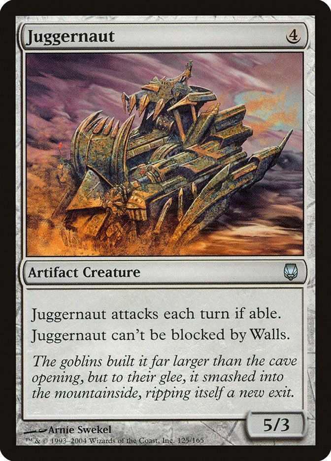 Image for Juggernaut (Darksteel) (125) - Magic: The Gathering