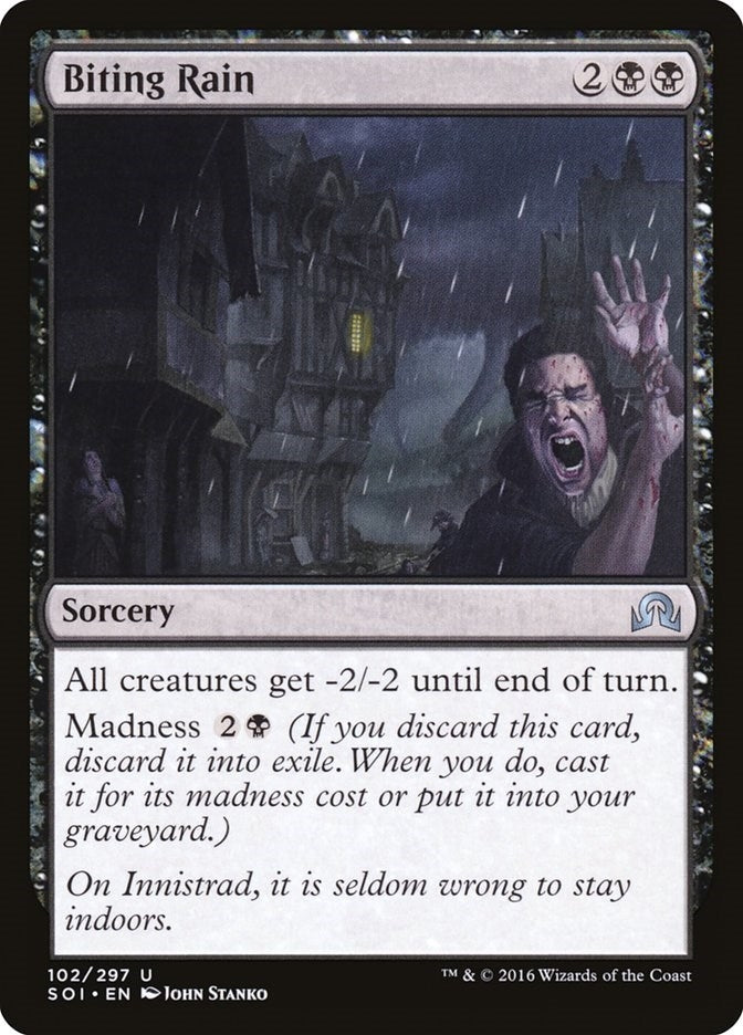 Image for Biting Rain (Shadows over Innistrad) (102) - Magic: The Gathering