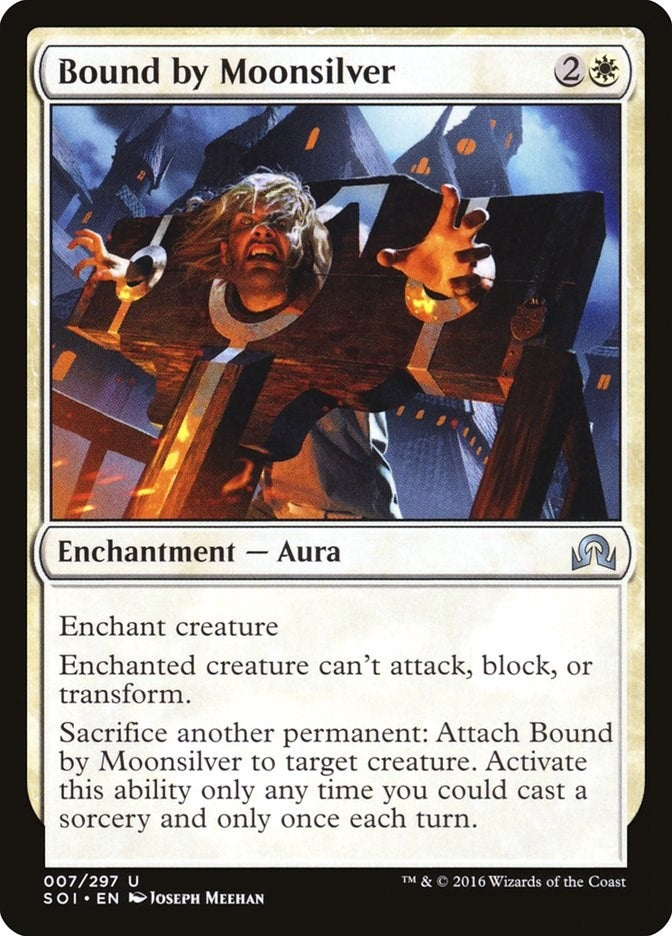 Image for Bound by Moonsilver (Shadows over Innistrad) (7) - Magic: The Gathering