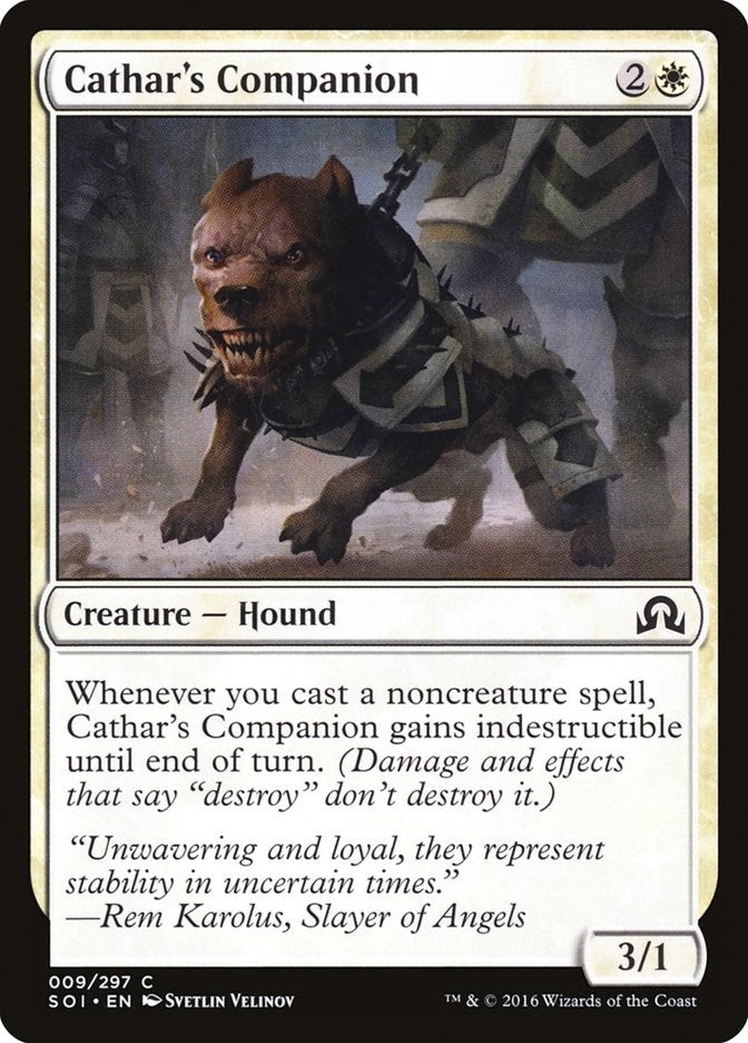 Image for Cathar's Companion (Shadows over Innistrad) (9) - Magic: The Gathering