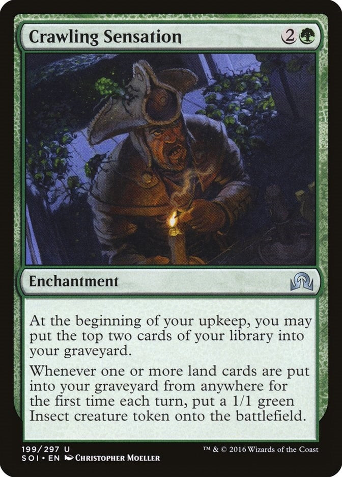 Image for Crawling Sensation (Shadows over Innistrad) (199) - Magic: The Gathering