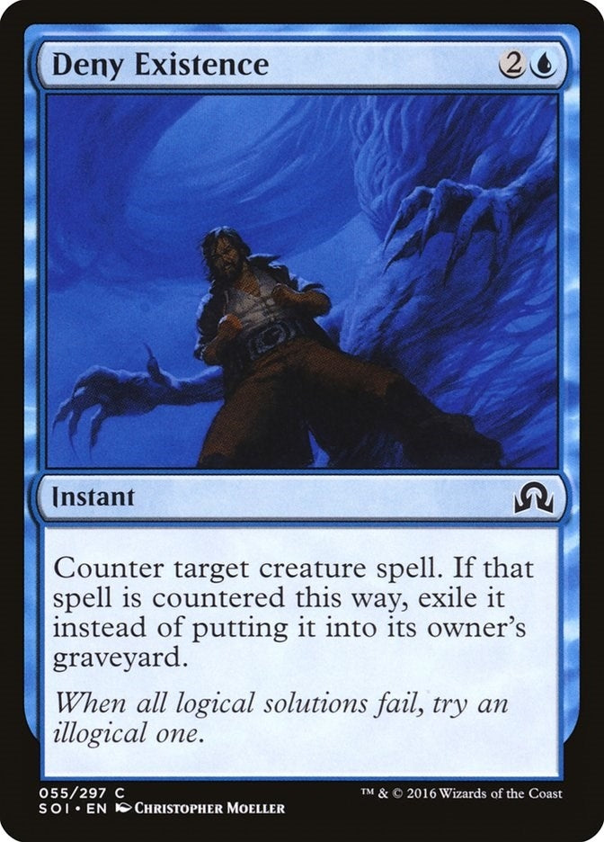 Image for Deny Existence (Shadows over Innistrad) (55) - Magic: The Gathering