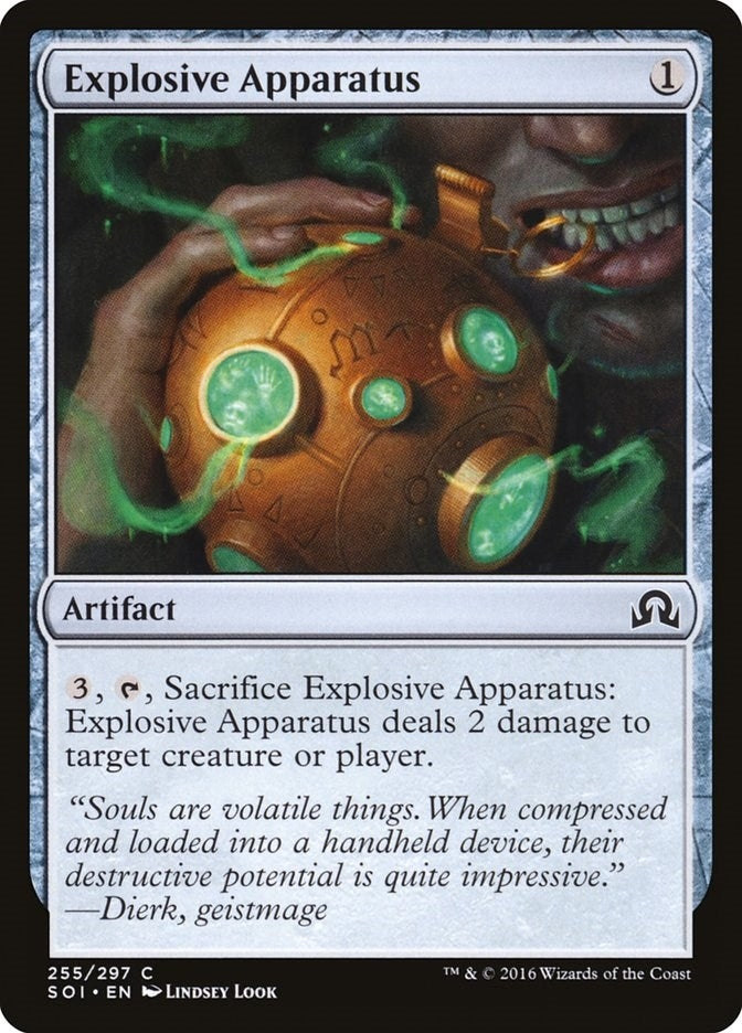 Image for Explosive Apparatus (Shadows over Innistrad) (255) - Magic: The Gathering