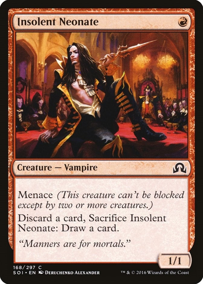 Image for Insolent Neonate (Shadows over Innistrad) (168) - Magic: The Gathering