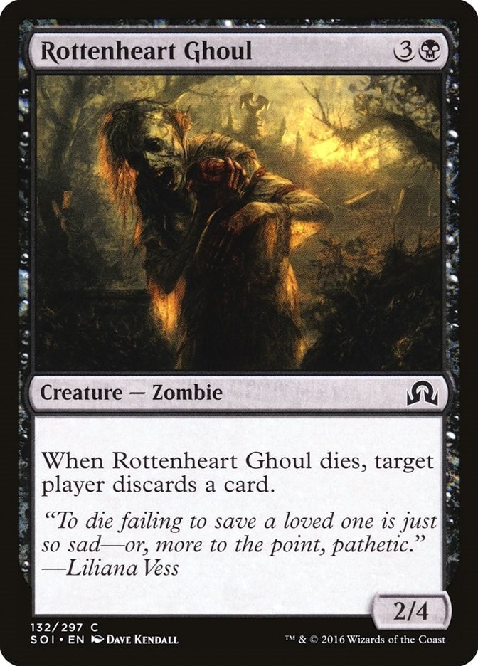 Image for Rottenheart Ghoul (Shadows over Innistrad) (132) - Magic: The Gathering