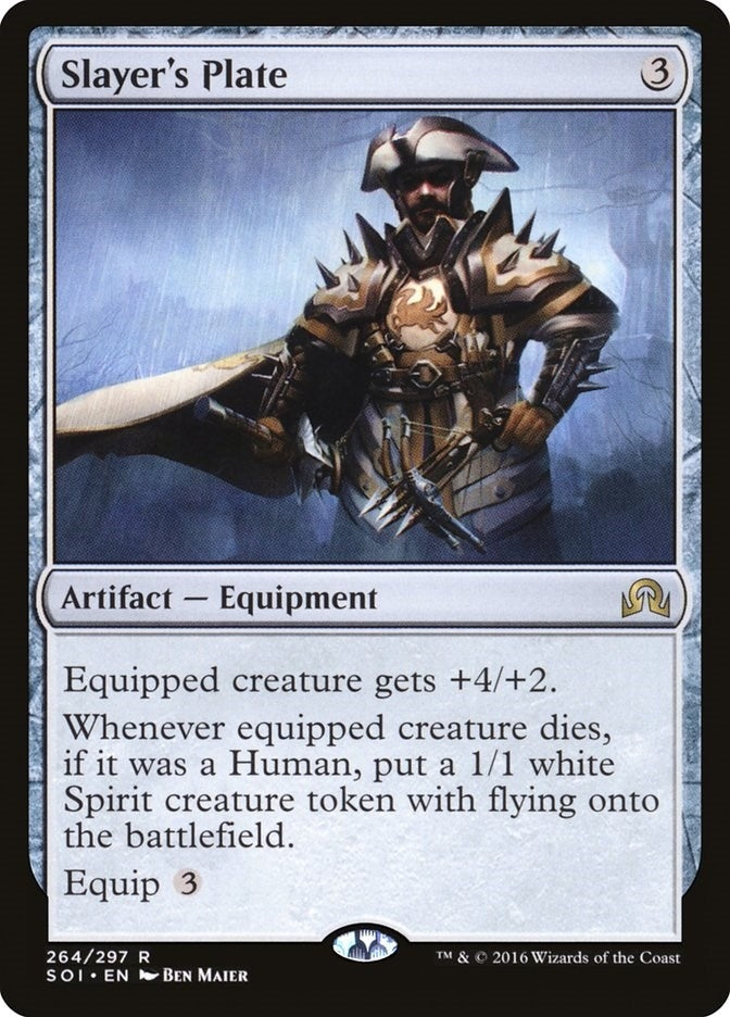 Image for Slayer's Plate (Shadows over Innistrad) (264) - Magic: The Gathering