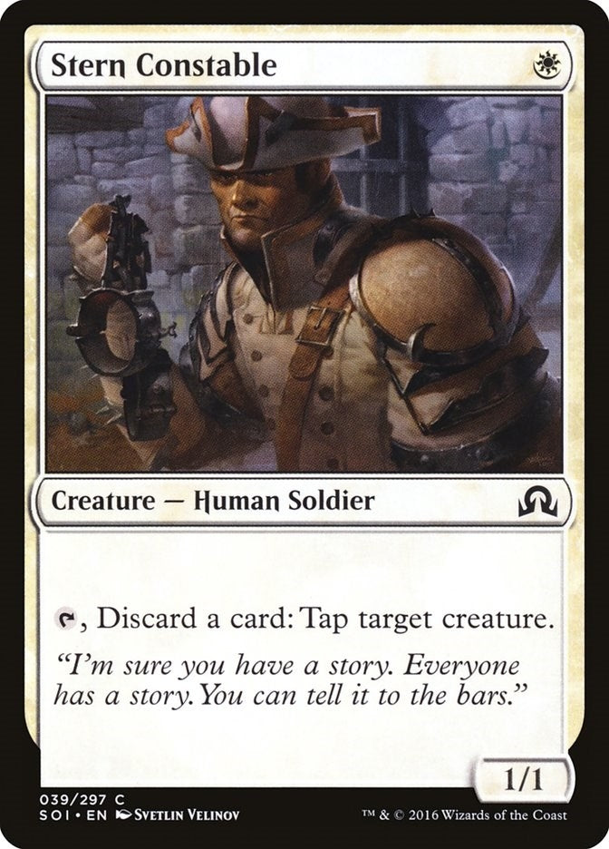 Image for Stern Constable (Shadows over Innistrad) (39) - Magic: The Gathering