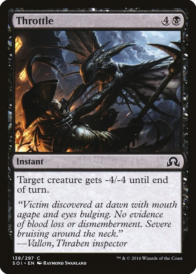 Image for Throttle (Shadows over Innistrad) (138) - Magic: The Gathering