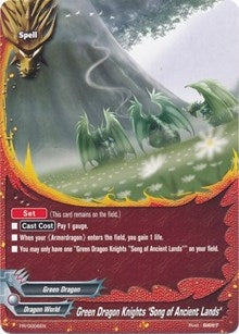 Image for Green Dragon Knights "Song of Ancient Lands" (Promo Cards) (PR/0006EN) - Future Card BuddyFight