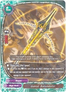 Image for Gunrod, Boesendorfer (Unleash! Impact Dragon!!) (D-BT01/0037EN) - Future Card BuddyFight