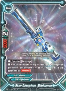 Image for Star Launcher, Soulcanon (Unleash! Impact Dragon!!) (D-BT01/0077EN) - Future Card BuddyFight
