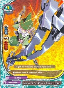 Image for Hunter of the Magical Forest, Leraje (Unleash! Impact Dragon!!) (D-BT01/0097EN) - Future Card BuddyFight