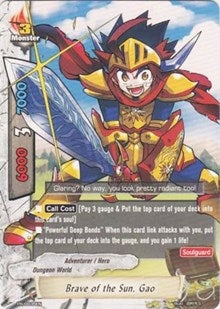 Image for Brave of the Sun, Gao (Promo Cards) (PR/0035EN) - Future Card BuddyFight