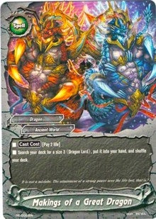 Image for Makings of a Great Dragon (Promo Cards) (PR/0054EN) - Future Card BuddyFight