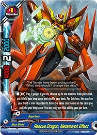 Image for Rescue Dragon, Metamorph Effect (Promo Cards) (PR/0074EN) - Future Card BuddyFight