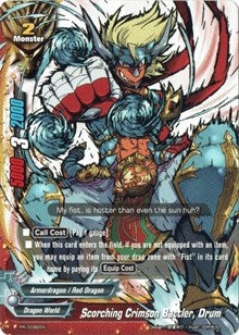 Image for Scorching Crimson Battler, Drum (Promo Cards) (PR/0082EN) - Future Card BuddyFight