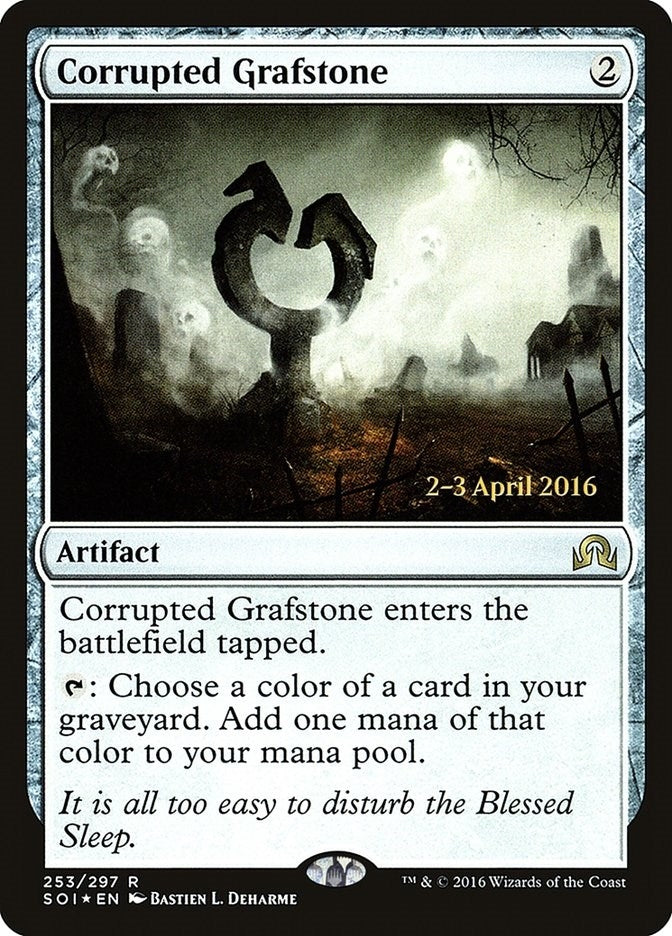 Image for Corrupted Grafstone (Prerelease Cards) (253) - Magic: The Gathering