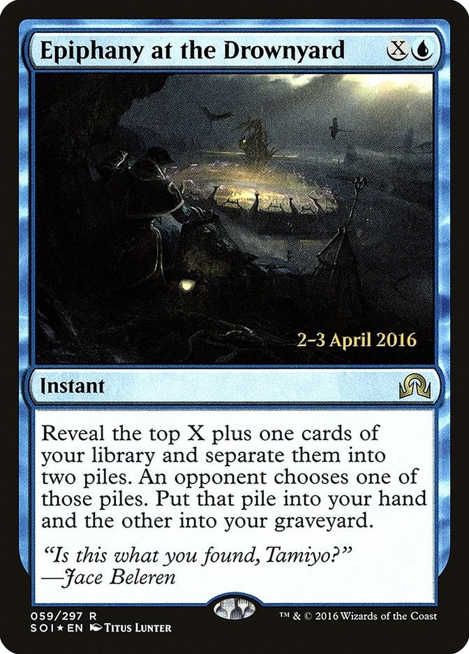 Image for Epiphany at the Drownyard (Prerelease Cards) (59) - Magic: The Gathering