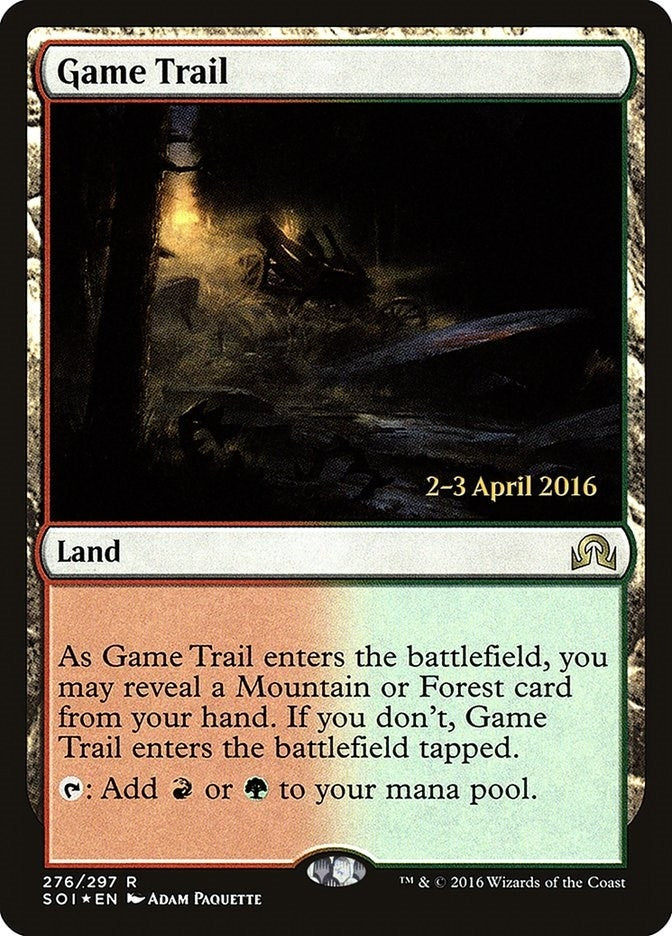 Image for Game Trail (Prerelease Cards) (276) - Magic: The Gathering