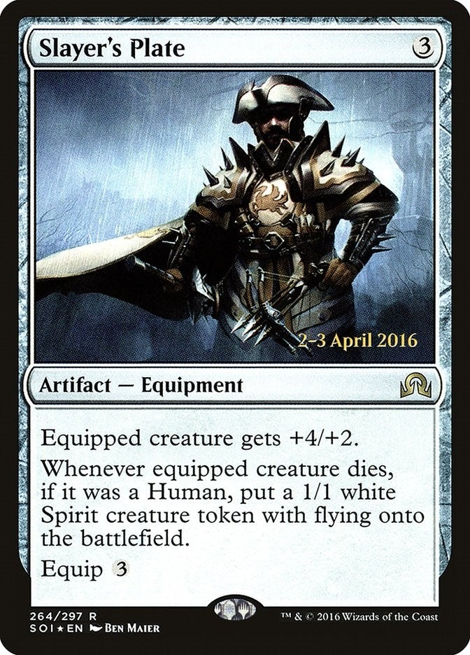 Image for Slayer's Plate (Prerelease Cards) (264) - Magic: The Gathering