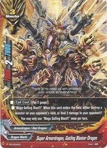 Image for Super Armordragon, Gatling Blaster Dragon (Promo Cards) (PR/0094EN) - Future Card BuddyFight