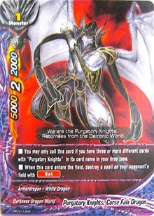 Image for Purgatory Knights, Curse Falx Dragon (Promo Cards) (PR/0112EN) - Future Card BuddyFight
