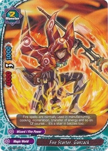 Image for Fire Starter, Ganzack (Dragon Chief) (BT01/0053EN) - Future Card BuddyFight