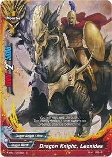 Image for Dragon Knight, Leonidas (Dragon Chief) (BT01/0078EN) - Future Card BuddyFight