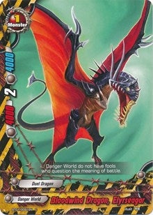 Image for Bloodwind Dragon, Elyrseagar (Dragon Chief) (BT01/0091EN) - Future Card BuddyFight