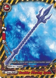 Image for Boulder Piercing Spear (Dragon Chief) (BT01/0095EN) - Future Card BuddyFight