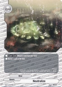 Image for Neutralize (Dragon Chief) (BT01/0101EN) - Future Card BuddyFight