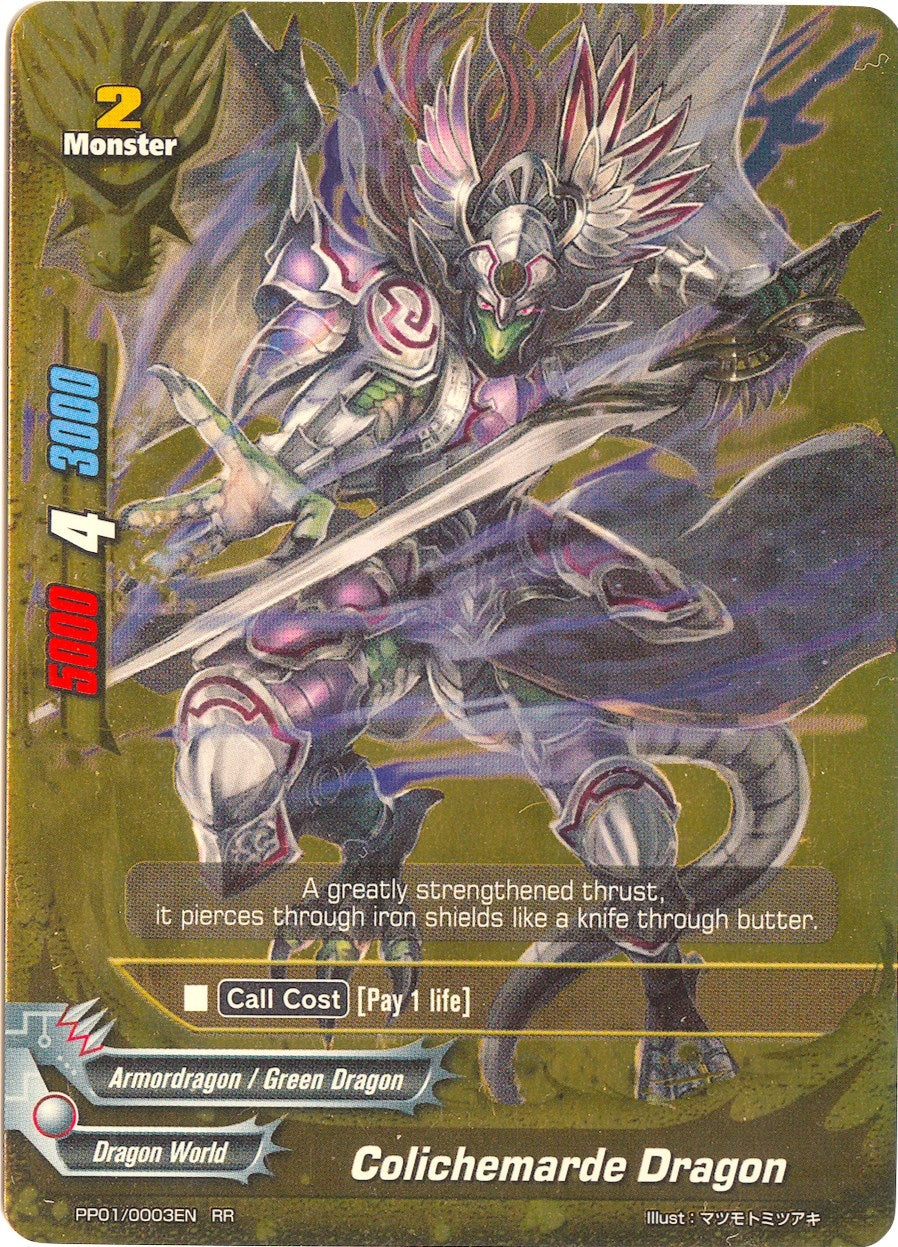 Image for Colichemarde Dragon (Golden Buddy Pack ver.E) (PP01/0003EN) - Future Card BuddyFight