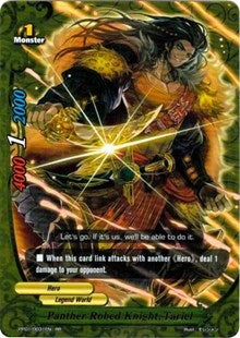 Image for Panther Robed Knight, Tariel (Golden Buddy Pack ver.E) (PP01/0031EN) - Future Card BuddyFight