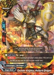 Image for Thunder Knights, Halberd Dragon (Character Pack Vol.1: Burning Valor) (CP01/0004EN) - Future Card BuddyFight