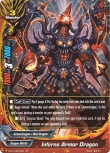 Image for Inferno Armor Dragon (Character Pack Vol.1: Burning Valor) (CP01/0007EN) - Future Card BuddyFight