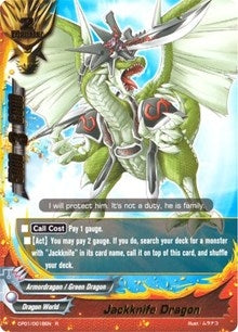 Image for Jackknife Dragon (Character Pack Vol.1: Burning Valor) (CP01/0016EN) - Future Card BuddyFight