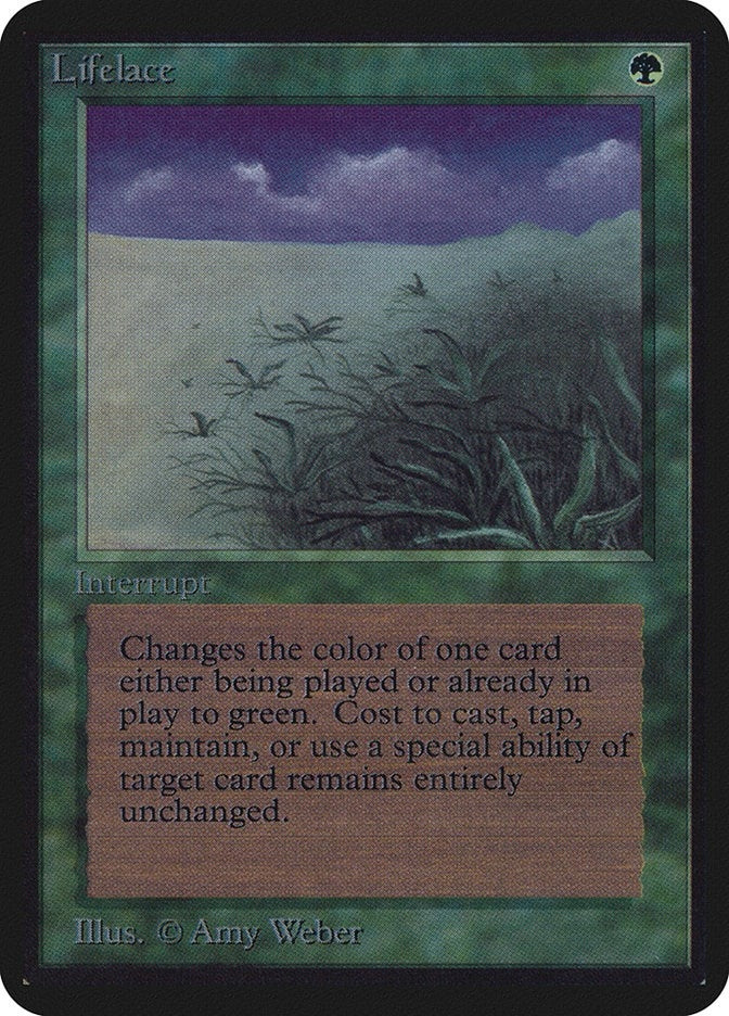 Image for Lifelace (Alpha Edition) - Magic: The Gathering