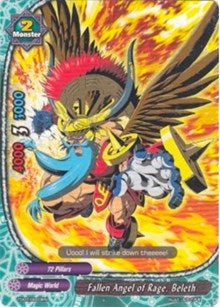 Image for Fallen Angel of Rage, Beleth (Trial Deck: Tomorrow! Asmodai) (TD07/0003EN) - Future Card BuddyFight