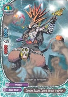 Image for Demon Realm Death Metal, Valefar (Trial Deck: Tomorrow! Asmodai) (TD07/0004EN) - Future Card BuddyFight