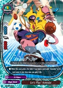 Image for Let's Play! Asmodai (Trial Deck: Tomorrow! Asmodai) (TD07/0005EN) - Future Card BuddyFight
