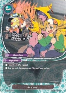 Image for Nice one! (Trial Deck: Tomorrow! Asmodai) (TD07/0012EN) - Future Card BuddyFight