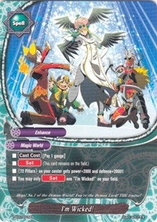 Image for I'm Wicked! (Trial Deck: Tomorrow! Asmodai) (TD07/0015EN) - Future Card BuddyFight