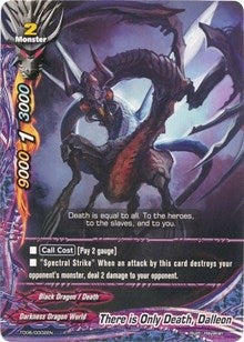 Image for There is Only Death, Dalleon (Trial Deck: Dark Pulse) (TD06/0002EN) - Future Card BuddyFight