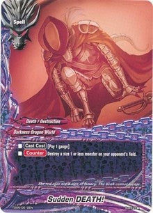 Image for Sudden DEATH! (Trial Deck: Dark Pulse) (TD06/0012EN) - Future Card BuddyFight